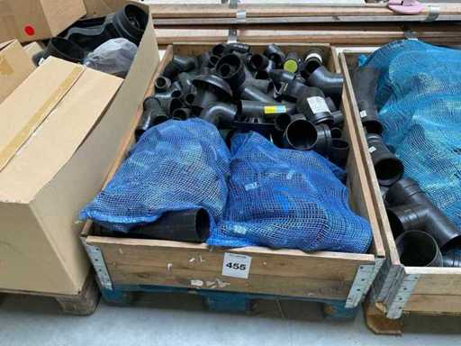 Charge von PP- und PE-Entwässerungsmaterial