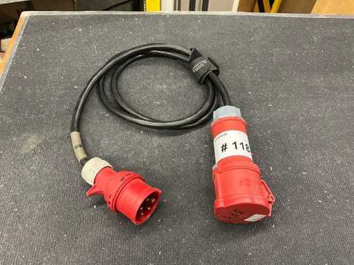 Adaptor CEE 16A la CEE 32 A cablu de alimentare - lungime de 1,0m