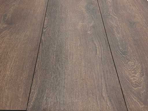 12 m² Laminat wasserdichtes breites Brett – 1285 x 242 x 8 mm