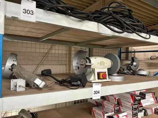 Optimum SM200+ SM175 Double Stone Grinder (2x)