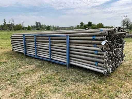 Tubo di irrigazione in alluminio "Clamp" da 3" (147x)