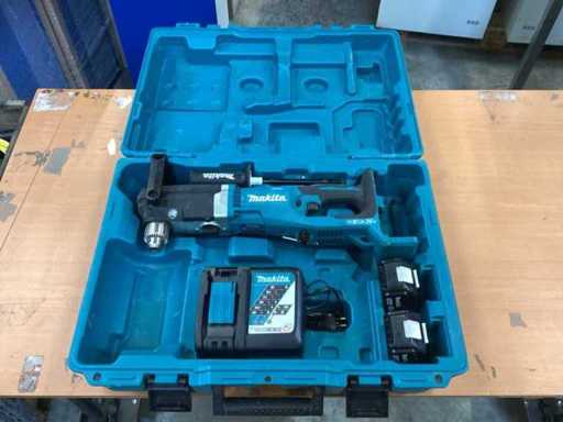 Perceuse angulaire Makita DDA460 Incluant 2 piles 5A BL1850B + chargeur de batterie DC18RC