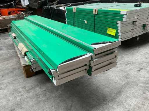 Cerah MDF Sithes pentru ferestre PVC alb (18x)