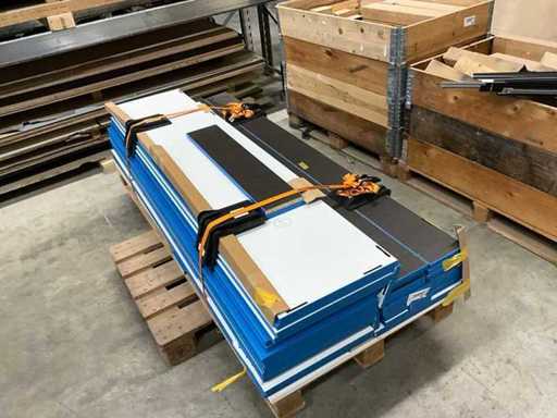 Aglomerado de lote mixto 19 mm con borde ABS de 200 cm de largo