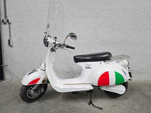 Etalian – Brom Roller – Retro – elektrische 45 km Version Moped flt29k