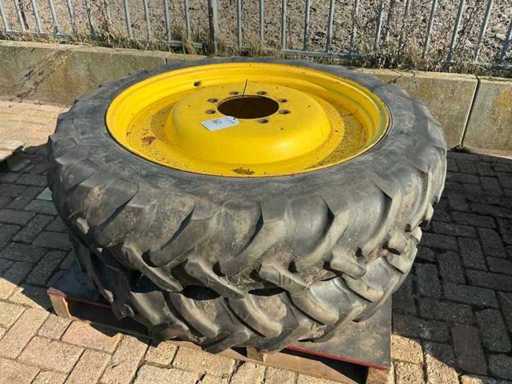 Pneume radial cultivé Alliance A-350 Row Crop avec jante (2x)