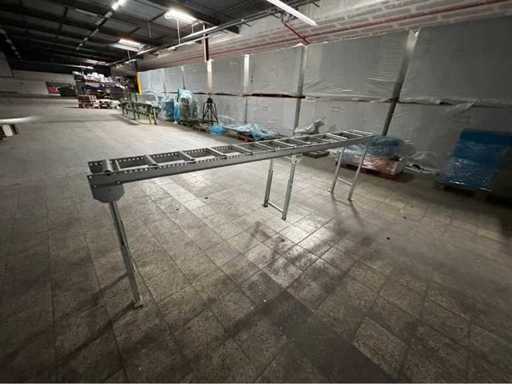 Nizzettore a rulli lungo 3 metri Altri impianti di sollevamento e verricello