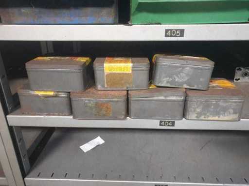 Caisses d’ampoules en carbure de calcium (7x)