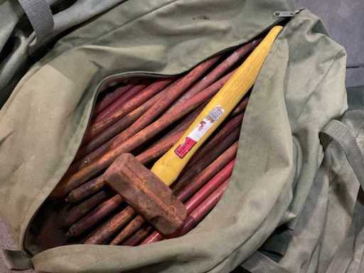 Set di perni in acciaio