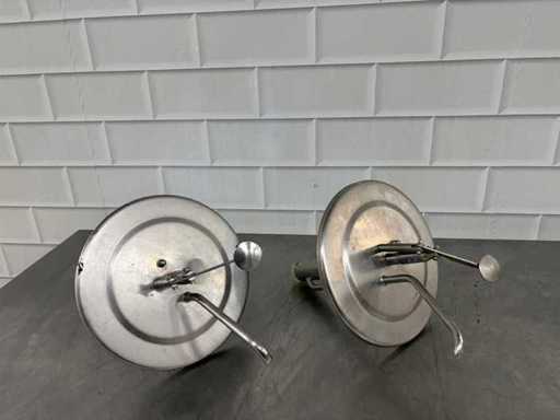 Pompă de sos din oțel inoxidabil (2x)