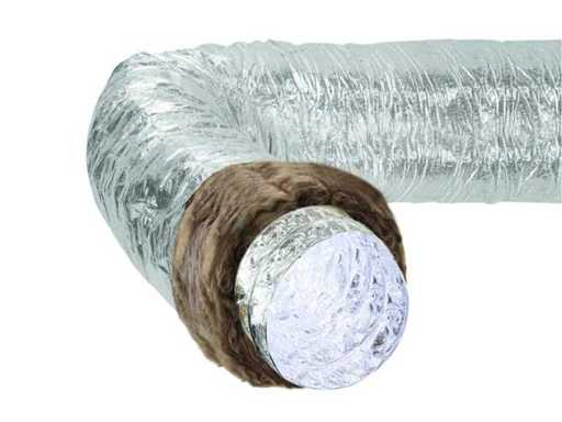 Panflex AM2 ISO AKS insulated acoustic alu hose (2x)