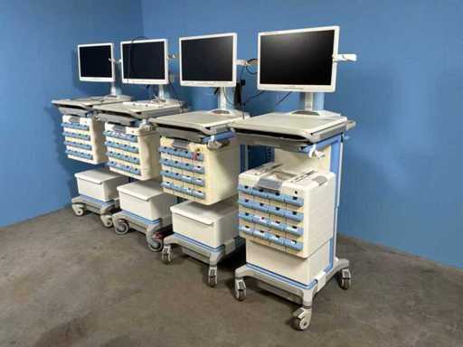 Amis Point of care workstation & medicatie box (4x)