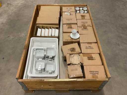 Partij horeca benodigdheden