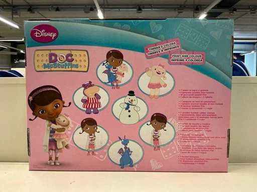 Scatola da disegno Disney Doc McStuffins (6x)