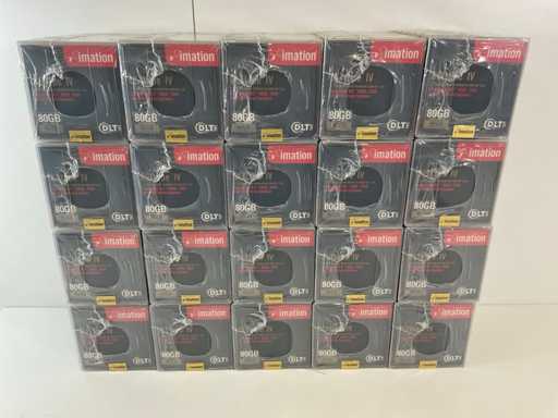 Imation (DLT IV) 1/2” 80GB Compressed Cartridge Tapes (New) (100x)