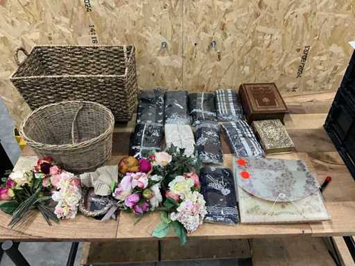Partij diverse decoratie en accessoires
