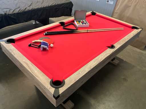 Pooltafel (+ tafeltennis) InSport Line 7ft - ongebruikt