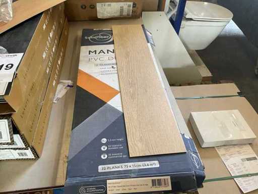 Solidfloor Pvc visgraatdelen ca. 3,6 m²