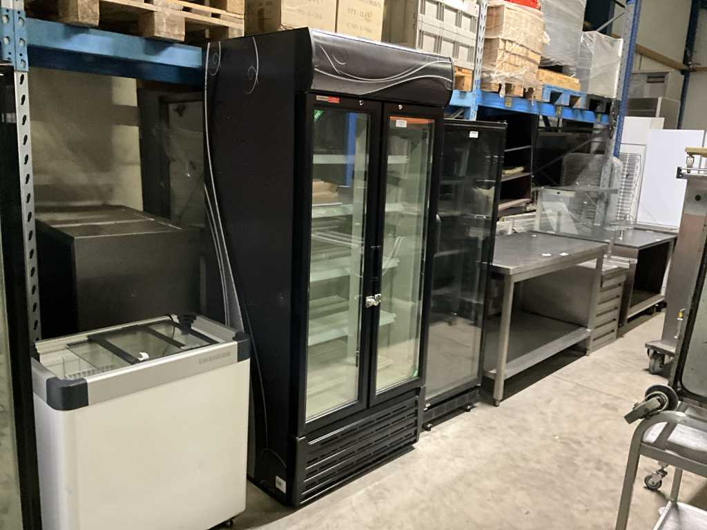 Klimasan S880SC frigider cu ușă din sticlă