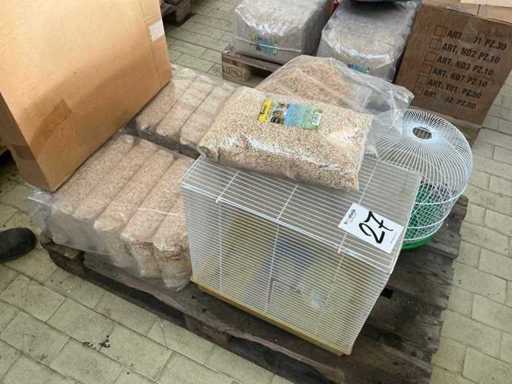 Stock of various accessories for animals