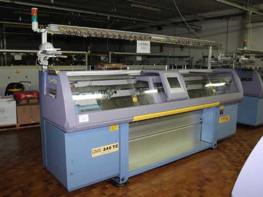 STOLL CMS 340 TC Liniowa Maszyna Do Dziewiarstwa
