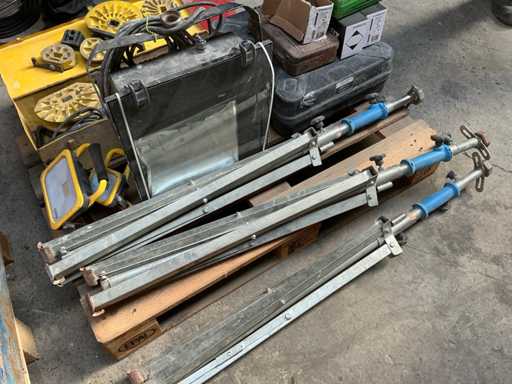 Bouwlamp (3x) + bouwstatief (3x)