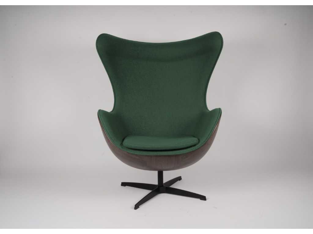 1x Egg Chair groen