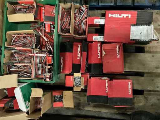Batch Hilti fasteners