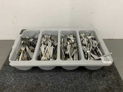 Bestekbak met vorken