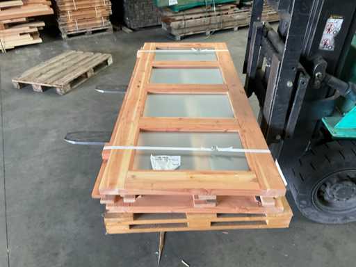 Ușă dublă în cadru 202x169 cm