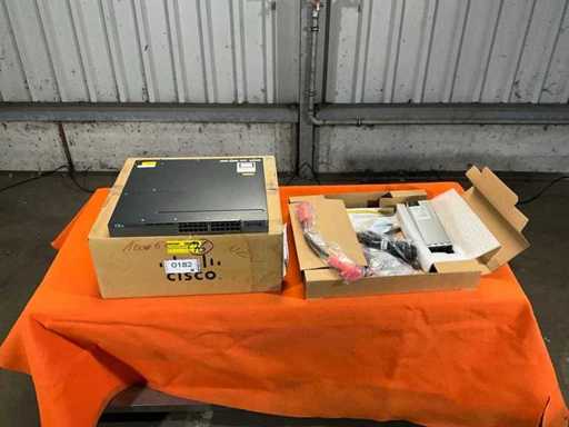 Cisco WS-C3750X-24T-S Network Switch