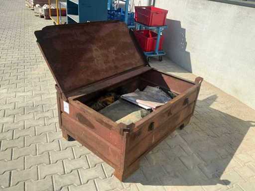 Steel material box