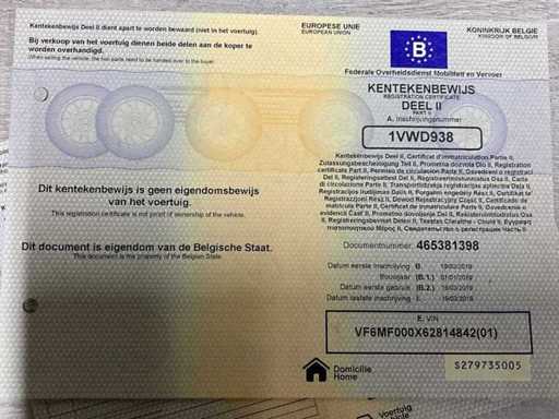 2019 Renault Master lichte vracht - Euro 6b (niet publiceren, sleutel kwijt)