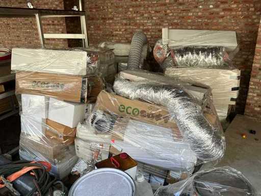 Un lot de diverse conducte de izolație