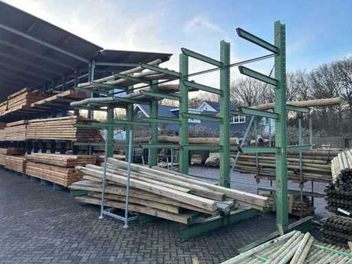 Double-sided cantilever rack (6x)