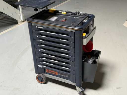 Chariot à outils GARANT avec contenu