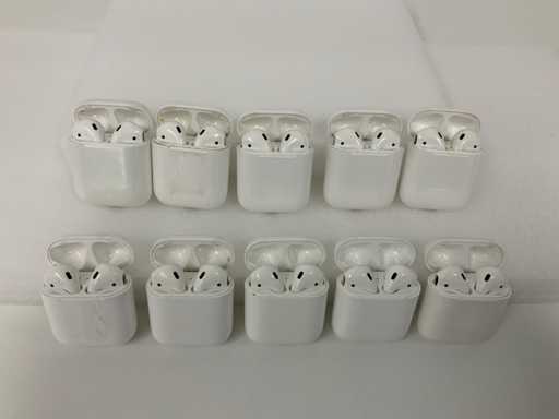 Apple AirPods 2 z etui ?aduj?cym MV7N2ZM/A (10x)