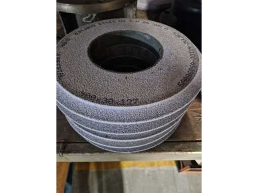  SCHLEIFTELLER BREITE 30 MM LOCH 127 MM (5X) Gebrauchte Schleifplatten