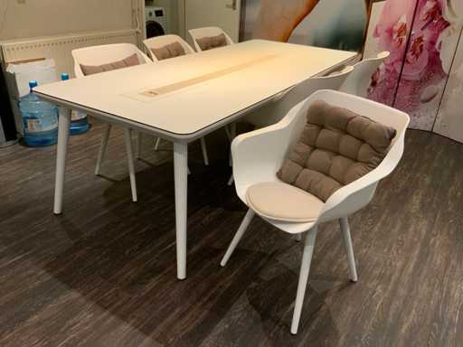 Hartman Tuintafel met stoelen