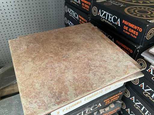 Large batch of various floor/wall tiles