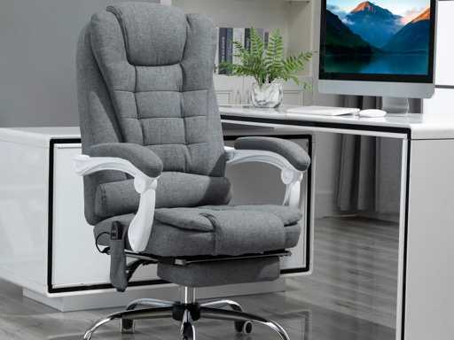 Fauteuil de bureau direction massant chauffant