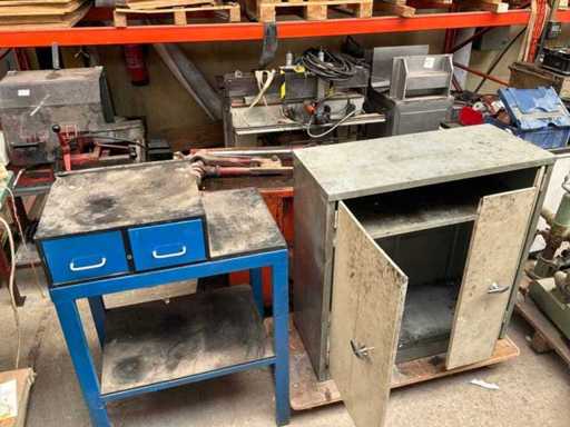 Werkplaatsmeubilair (3x)