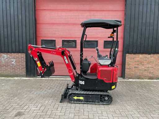 Cavator Mini Roșu Vicsec VC15G