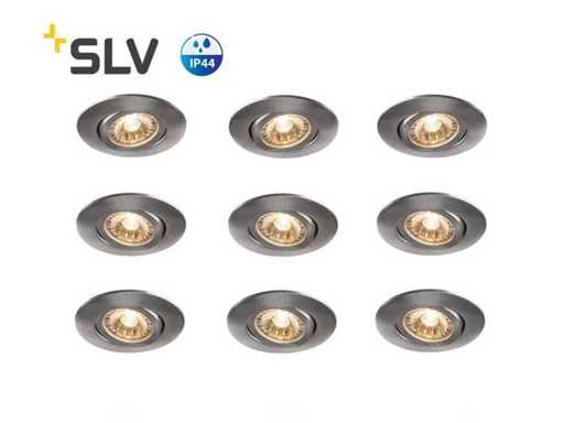 40 x SLV Easy Install Ultralage LED inbouwspots, Alu