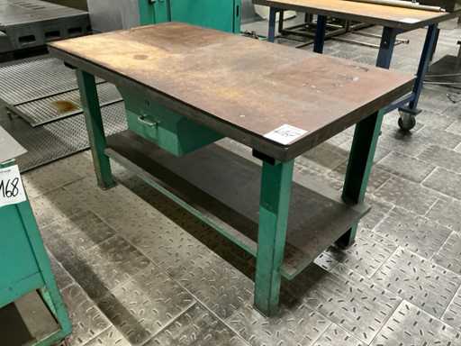 Work table with drawer