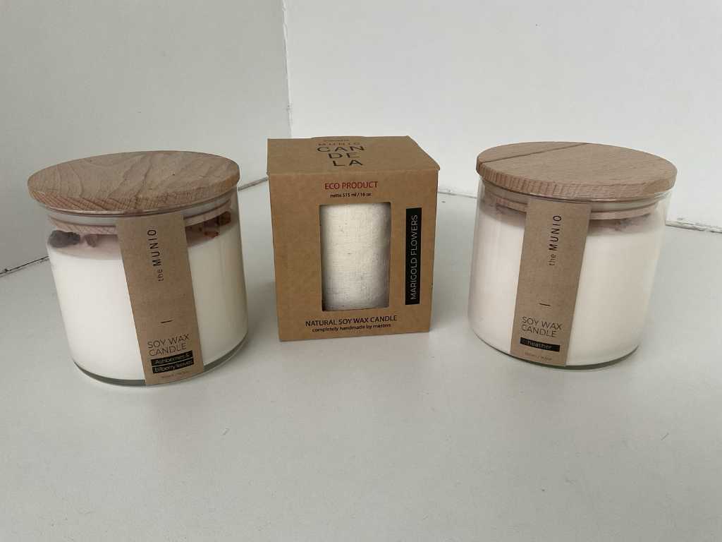 The Munio Candles (3x)