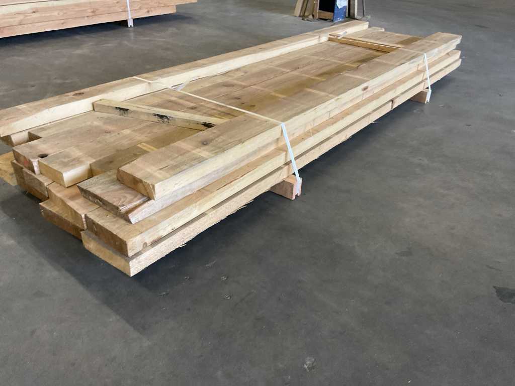Grenen planken ca. 0,432 m³