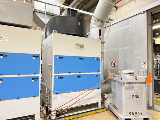Sistema di filtrazione dell'aria CAMFIL HANDTE EMD-DS-6-4,5