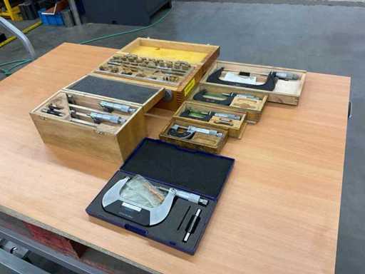 Various measuring tools