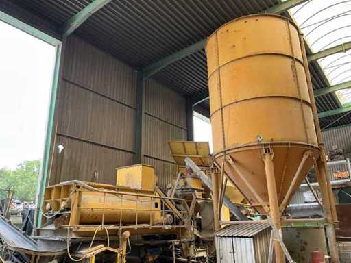 Stabilisierte Sandinstallation